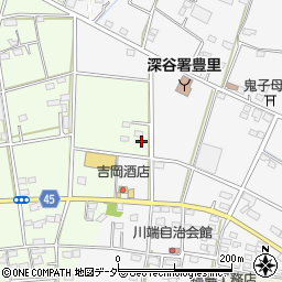 埼玉県深谷市上手計6周辺の地図