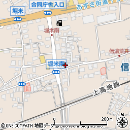 長野県松本市島立194周辺の地図