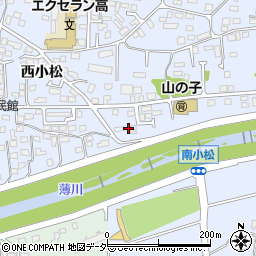 長野県松本市里山辺西小松4292周辺の地図