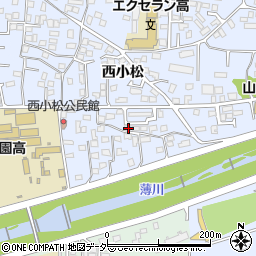 長野県松本市里山辺西小松4285周辺の地図
