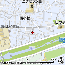 長野県松本市里山辺西小松4289周辺の地図