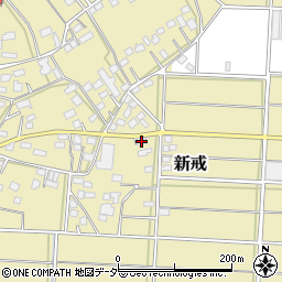埼玉県深谷市新戒1256周辺の地図