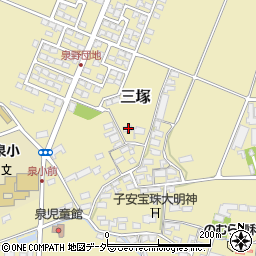 長野県佐久市三塚185周辺の地図
