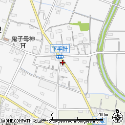 埼玉県深谷市下手計282周辺の地図