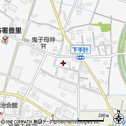 埼玉県深谷市下手計276周辺の地図