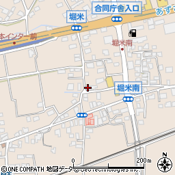 長野県松本市島立887周辺の地図
