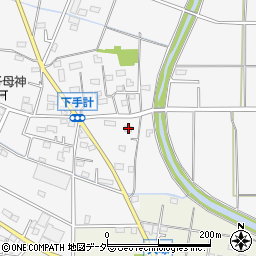 埼玉県深谷市下手計287周辺の地図