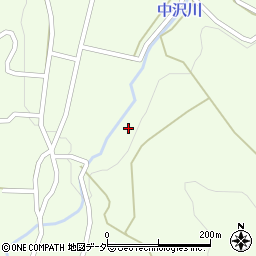 中沢川周辺の地図