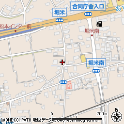 長野県松本市島立1573周辺の地図