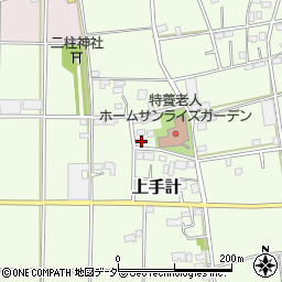 埼玉県深谷市上手計309周辺の地図