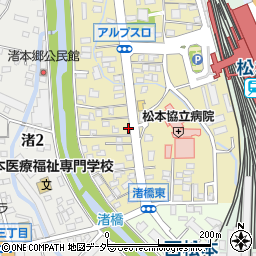 長野県松本市巾上11-4周辺の地図