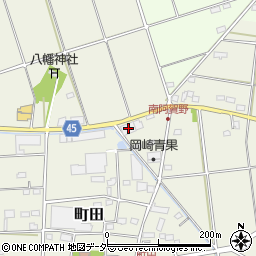 埼玉県深谷市町田500周辺の地図