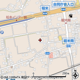 長野県松本市島立1575周辺の地図