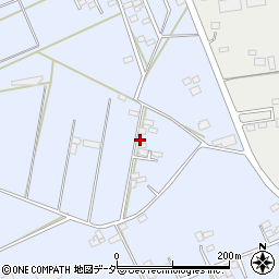 茨城県石岡市下林3383-6周辺の地図