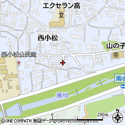 長野県松本市里山辺西小松4289-14周辺の地図