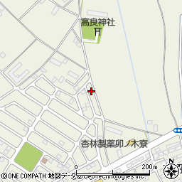 栃木県下都賀郡野木町友沼6412-2周辺の地図