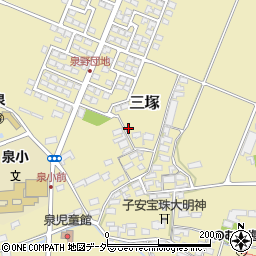 長野県佐久市三塚112周辺の地図
