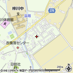 長野県松本市梓川梓857-25周辺の地図