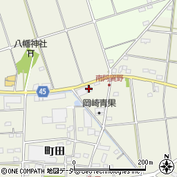 埼玉県深谷市町田506周辺の地図