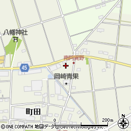 埼玉県深谷市町田507周辺の地図