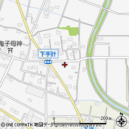 埼玉県深谷市下手計285周辺の地図