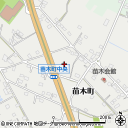 群馬県館林市苗木町2447-213周辺の地図