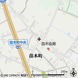 群馬県館林市苗木町2410-1周辺の地図