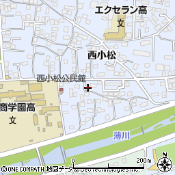 長野県松本市里山辺西小松4284-10周辺の地図