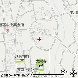 茨城県結城市山川新宿377-1周辺の地図