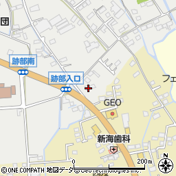 長野県佐久市跡部15周辺の地図