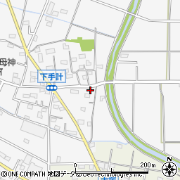 埼玉県深谷市下手計288周辺の地図
