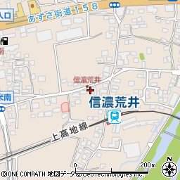 長野県松本市島立214周辺の地図