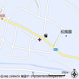 長野県松本市入山辺東桐原1443周辺の地図