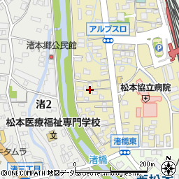 長野県松本市巾上11周辺の地図