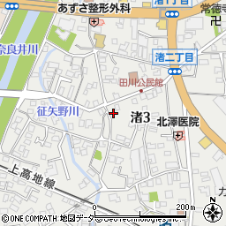 啓心会松本支部道場周辺の地図
