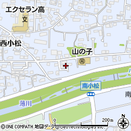 長野県松本市里山辺西小松4294周辺の地図