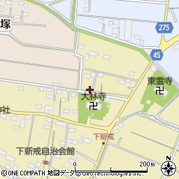 埼玉県深谷市新戒210周辺の地図