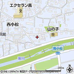 長野県松本市里山辺西小松4294-34周辺の地図