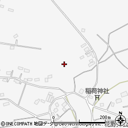 茨城県小美玉市花野井周辺の地図