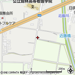 群馬県館林市苗木町2680-4周辺の地図