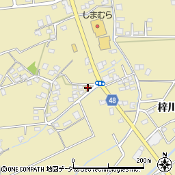 ギフトショップあだち梓川倭店周辺の地図