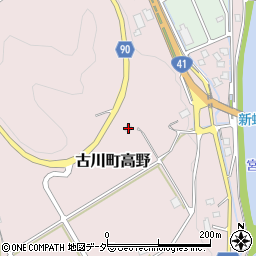 岐阜県飛騨市古川町高野2042周辺の地図