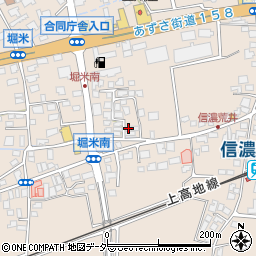 長野県松本市島立267周辺の地図