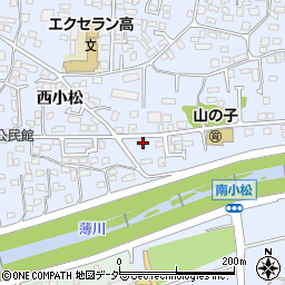 長野県松本市里山辺西小松4291周辺の地図