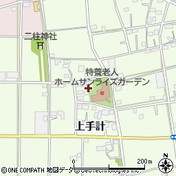 埼玉県深谷市上手計311周辺の地図