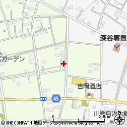 埼玉県深谷市上手計51周辺の地図