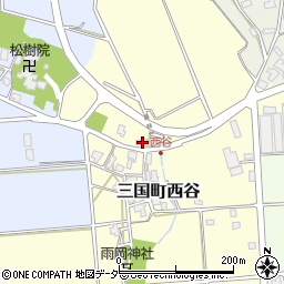 福井県坂井市三国町西谷9-7周辺の地図