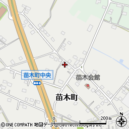 群馬県館林市苗木町2410周辺の地図