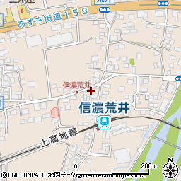 長野県松本市島立216周辺の地図