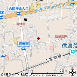長野県松本市島立274周辺の地図